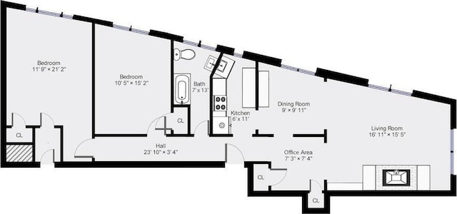 3 Arlington St Unit 31, Cambridge, MA 02140 - home floor plan