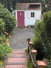 view of shed