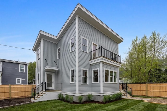 30A Emerald Rd Unit A, Nahant, MA 01908 - back of house featuring a balcony