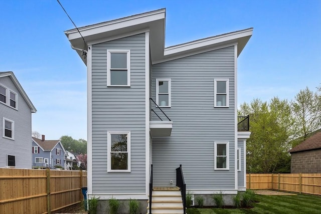 30A Emerald Rd Unit A, Nahant, MA 01908 - back of house featuring fence