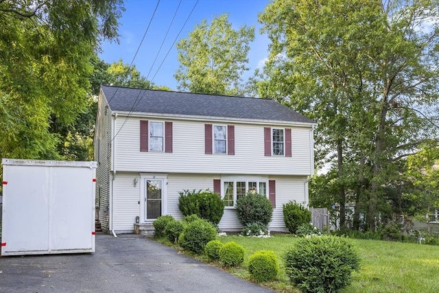 12 Wilson St, Randolph, MA 02368 - colonial home with a front lawn