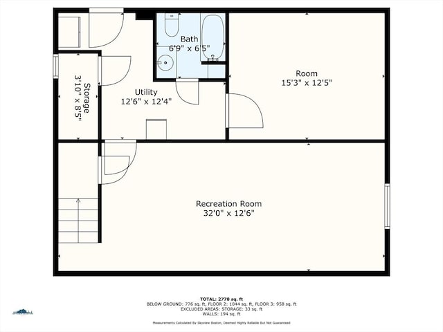 12 Wilson St, Randolph, MA 02368 - view of floor plan / room layout