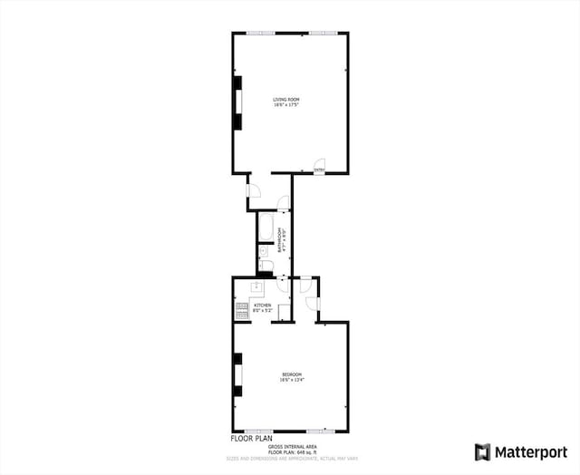100 Charles St Unit 5, Boston, MA 02114 - view of floor plan / room layout