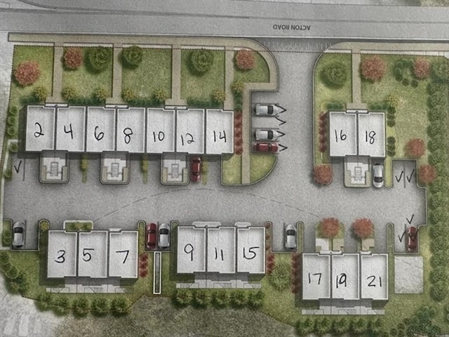 9 Acton Rd Unit 16, Chelmsford, MA 01824 - aerial view