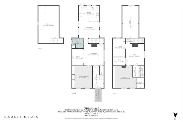 514 W Britannia St, Taunton, MA 02780 - view of property floor plan