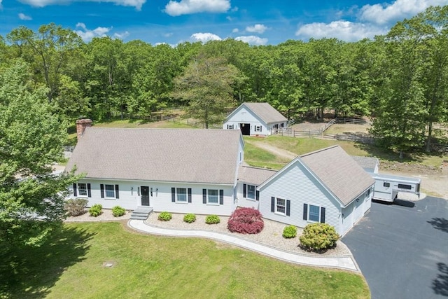 271 Rte 87, Columbia, CT 06237 - view from above of property