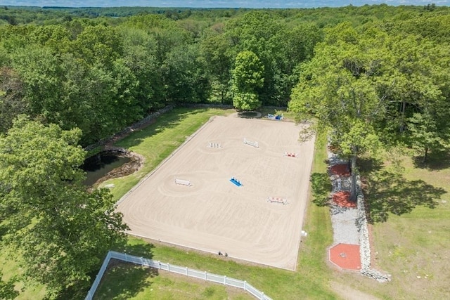 271 Rte 87, Columbia, CT 06237 - drone / aerial view of a heavily wooded area