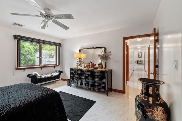 0 E Border Cir, Medford, MA 02155 - bedroom featuring ceiling fan and baseboards