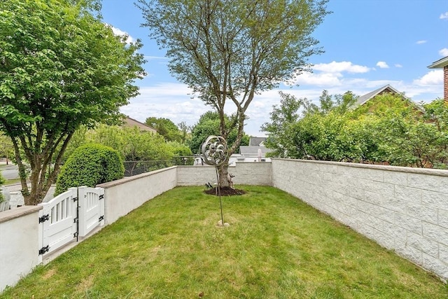 0 E Border Cir, Medford, MA 02155 - view of yard featuring a gate
