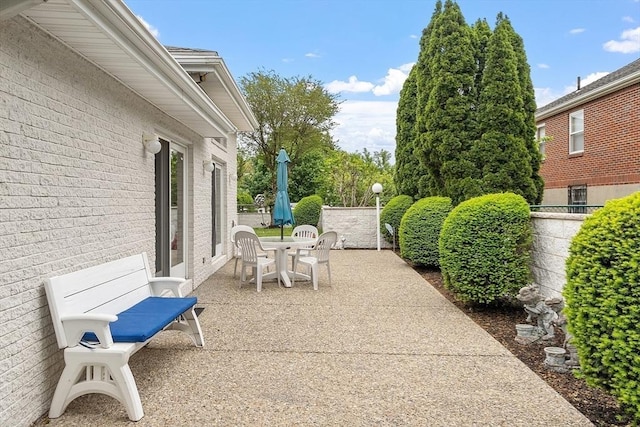 0 E Border Cir, Medford, MA 02155 - view of patio / terrace featuring outdoor dining area