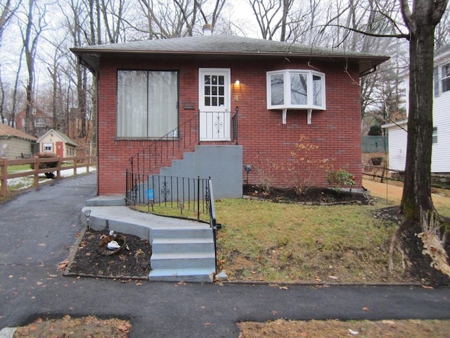 view of bungalow-style house