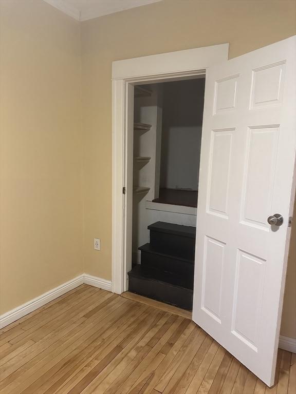 interior space featuring light wood-type flooring