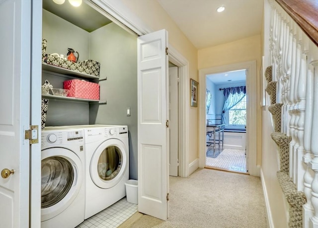 10 Sheffield Rd, Winchester, MA 01890 - laundry area featuring washer and dryer, baseboards, and carpet flooring