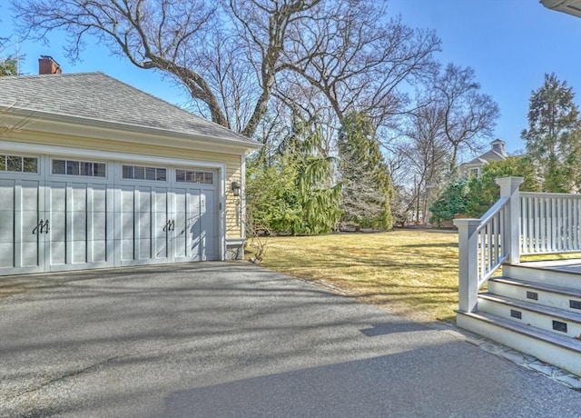 10 Sheffield Rd, Winchester, MA 01890 - view of garage