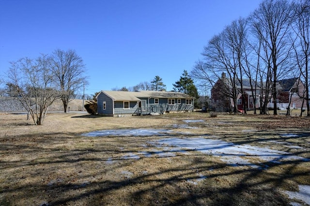 view of front of house