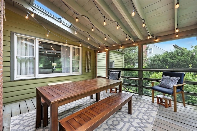 149 N Main St, South Hadley, MA 01075 - view of wooden deck