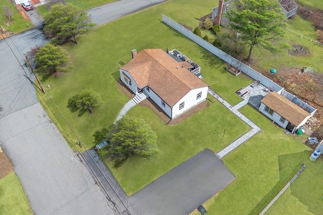 drone / aerial view