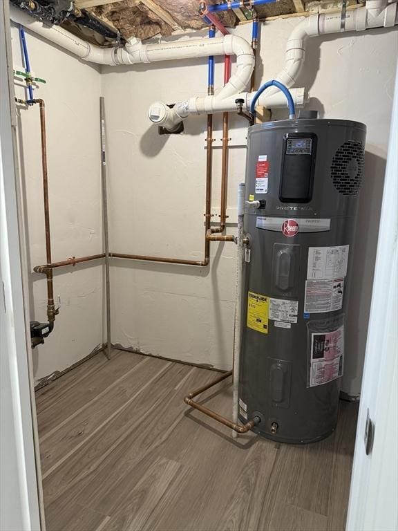 utilities featuring heat pump water heater