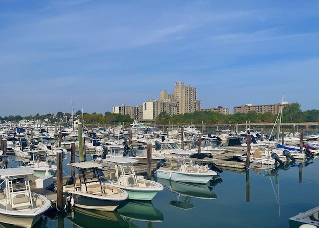 73 Broad Reach Unit T111C, Weymouth, MA 02191 - dock with view of marina and a water view