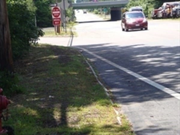 view of road