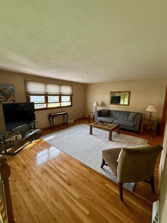 4 Fernandez Cir, Randolph, MA 02368 - living area featuring wood finished floors
