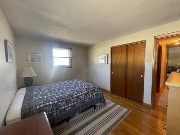 4 Fernandez Cir, Randolph, MA 02368 - bedroom with wood finished floors and a closet