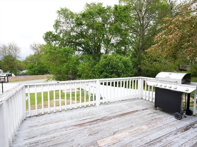 347 Lexington St, Woburn, MA 01801 - deck featuring area for grilling