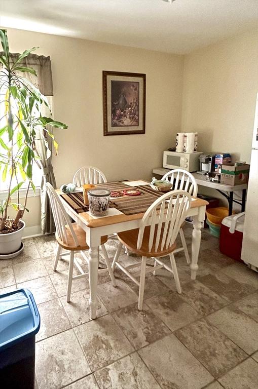 view of dining room