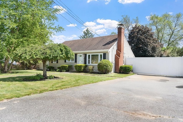 25 Watson St, Seekonk, MA 02771 - view of front facade featuring a chimney