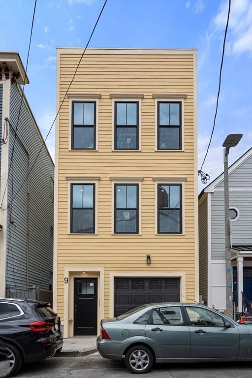 9 Russell Unit 2, Boston, MA 02129 - townhome / multi-family property featuring an attached garage