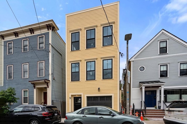 9 Russell Unit 2, Boston, MA 02129 - view of front of house featuring an attached garage