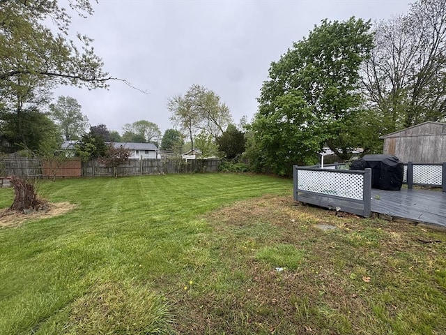 11 Marie Ave, Brockton, MA 02302 - view of yard featuring a deck