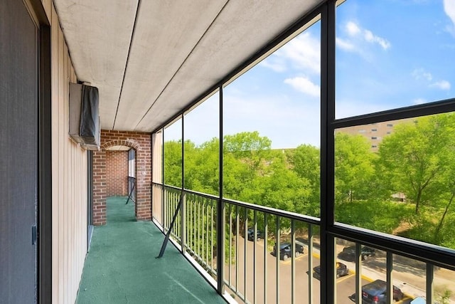 235 Winthrop St Unit 4407, Medford, MA 02155 - view of unfurnished sunroom