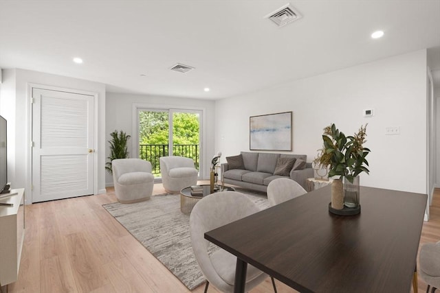 64 Willard St Unit 408, Quincy, MA 02169 - living room featuring light wood finished floors and recessed lighting