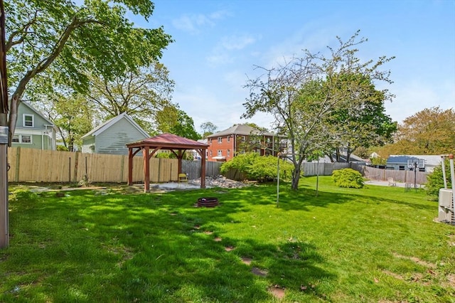 28 Sterling St, Weymouth, MA 02188 - view of yard with a gazebo