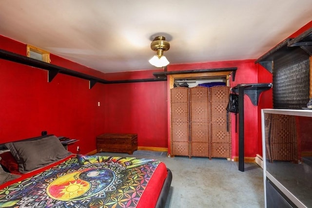 192 Sherbert Rd, Ashburnham, MA 01430 - carpeted bedroom with baseboards