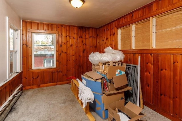192 Sherbert Rd, Ashburnham, MA 01430 - interior space with a baseboard heating unit