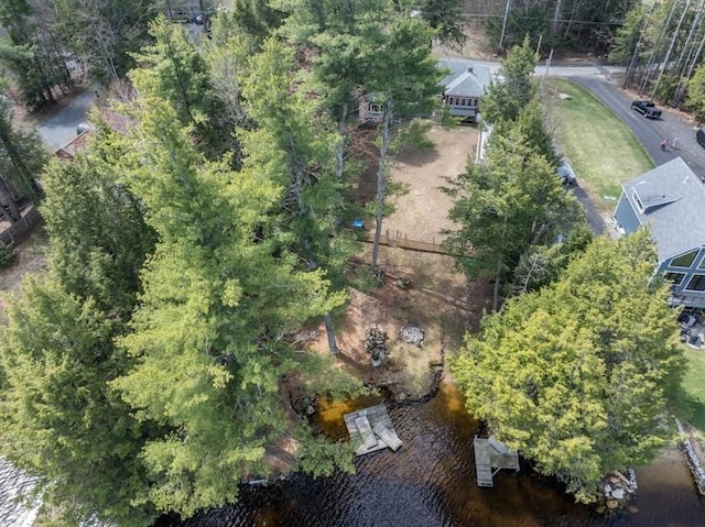192 Sherbert Rd, Ashburnham, MA 01430 - birds eye view of property featuring a water view