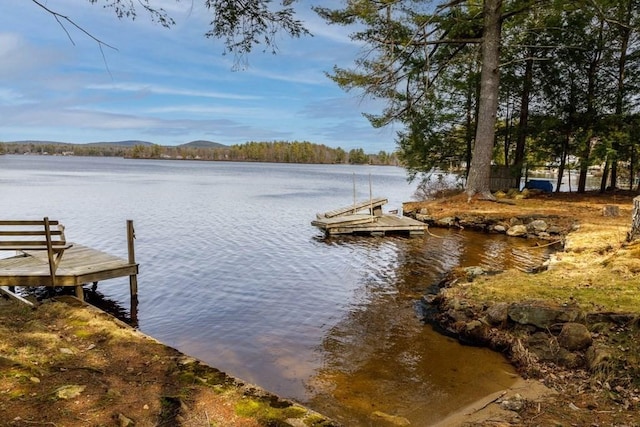 192 Sherbert Rd, Ashburnham, MA 01430 - view of dock with a water view