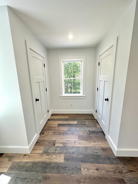 90 Bald Mountain Rd, Bernardston, MA 01337 - unfurnished bedroom with baseboards and dark wood finished floors