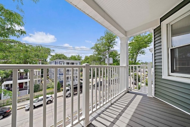 32 Gibson Unit 2, Boston, MA 02122 - view of balcony