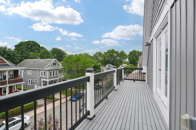 57 Garrison Ave Unit 57, Somerville, MA 02144 - wooden deck featuring view of wooded area