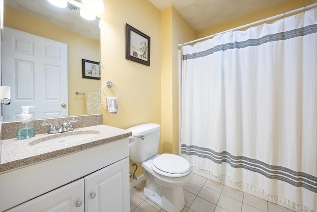 65 Bliss Ave Unit 4, Attleboro, MA 02703 - bathroom with vanity, tile patterned flooring, and a shower with curtain