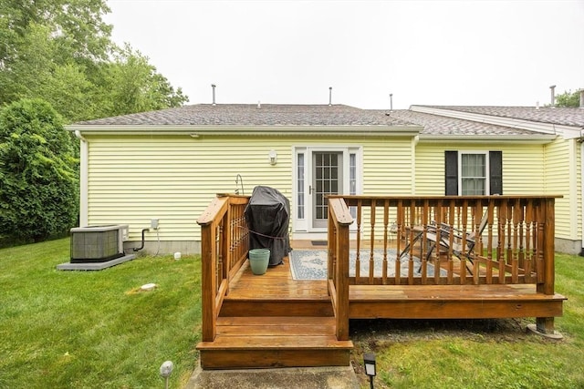 65 Bliss Ave Unit 4, Attleboro, MA 02703 - wooden deck featuring a yard and a grill
