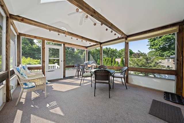 2 Winstead Rd, Weymouth, MA 02189 - sunroom / solarium featuring healthy amount of natural light and a ceiling fan