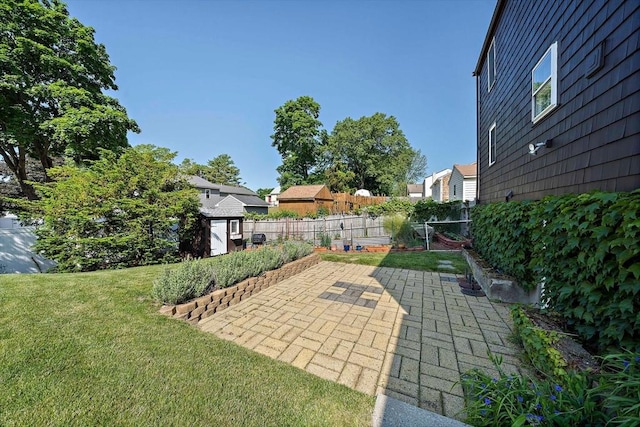 2 Winstead Rd, Weymouth, MA 02189 - view of yard with a patio and a residential view