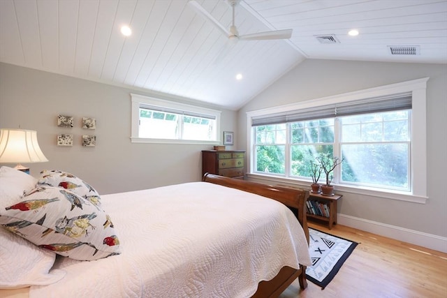 95 Glendale Rd, Sharon, MA 02067 - bedroom with wood finished floors, vaulted ceiling, and recessed lighting