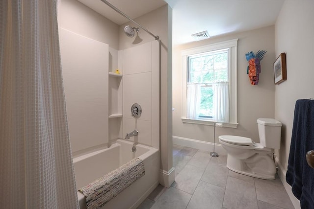 95 Glendale Rd, Sharon, MA 02067 - full bathroom featuring shower / tub combo with curtain and tile patterned flooring