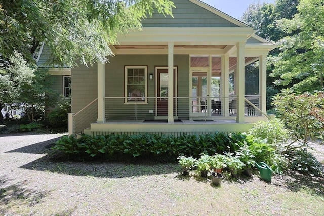 95 Glendale Rd, Sharon, MA 02067 - view of front of home featuring covered porch