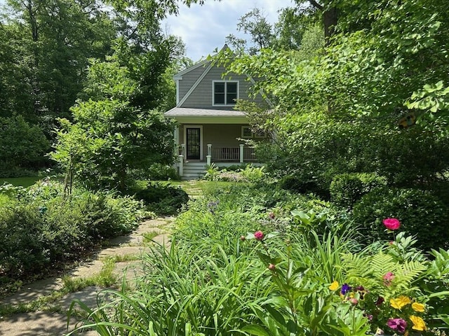 95 Glendale Rd, Sharon, MA 02067 - view of side of property with a porch